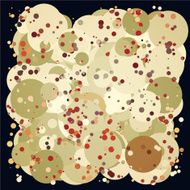 2d colorful bubbles N6