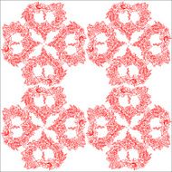 hearts pattern vector