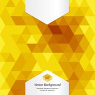 Yellow Abstract Geometrical Background N2