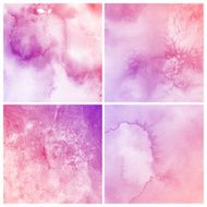Colorful watercolor painting background N93