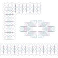 Guilloche elements Set
