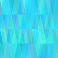 Geometric Cold Background in Shades of Sea Water