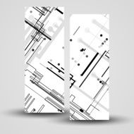 Vector banner set for your design N242