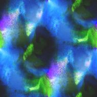 art avant-garde hand paint background blue green seamless wallp