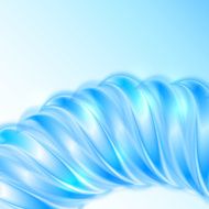 Blue shining spiral vector abstract background