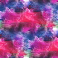 graphic style textured palette pink blue picture frame watercol
