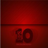 Vector creative red abstract background Eps 10