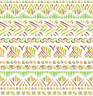 Tribal ethnic seamless pattern N10