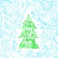 christmas card N297