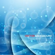 Blue abstract background with bokeh N2