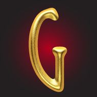 vector golden figure N272