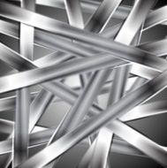 Abstract metallic design N3
