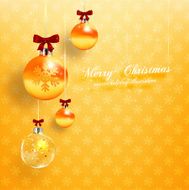 Christmas Decorations With Copy Space