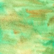 Green abstract watercolor background