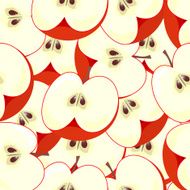 Seamless apple background N4