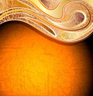 Folkloric ornament background