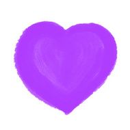 purple watercolor heart background