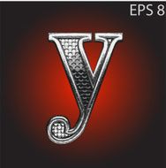 Vector silver figure N70