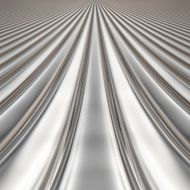 Metal silver striped pattern N8