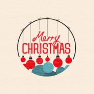 Merry Christmas Baubles N2