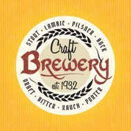 Retro Styled Beer Label N27