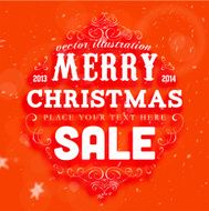 Christmas Typographic Card N5