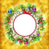 Christmas Golden Background N2