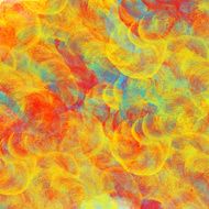 Colorful watercolor painting background N113