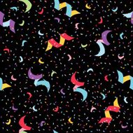Confetti and Serpentine seamless background