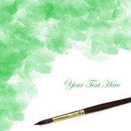 Colorful water color painting background N460