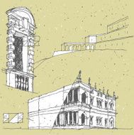 Sketching Historical Architecture in Italy Florence Tuscany N5
