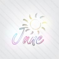 June Typography N2
