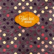 Vintage Label Retro Paper N6