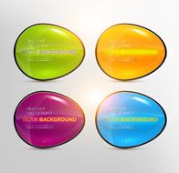 Abstract Banners Set N3