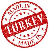 made in Turkey stamp N2