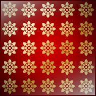 Texture with Floral Ornaments N2