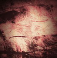 Abstract Watercolor nature painting N1216