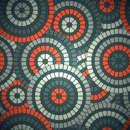 Abstract seamless pattern with colorful circles N3