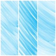 Set of Colorful water color painting background N561