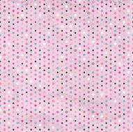Vintage polka dot seamless pink pattern