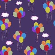 Group of multicolored balloons