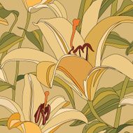 flowers seamless wallpaper N24