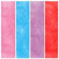 Set of Colorful water color painting background N562