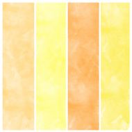 Set of Colorful water color painting background N563