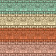 retro striped color pattern