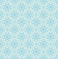 Blue retro pattern N2