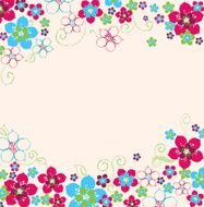 Floral background N1702