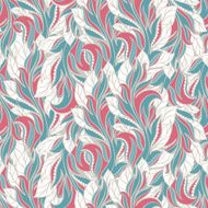 turquoise and pink leaves N2