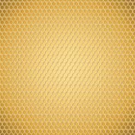 Golden honeycomb texture