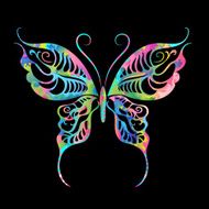 abstract butterfly N11